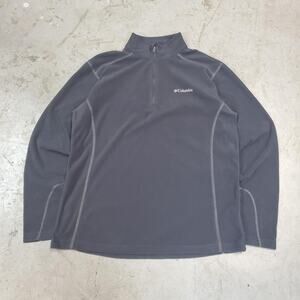 Columbia black quarter zip fleece size M25